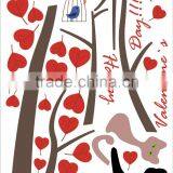 Cat On Tree Branch Wall Sticker Animals Cats Art Decal Kids Room Decor thumbnail-5