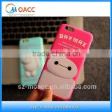 China manufacturing customized rubber phone case for iphone 6
