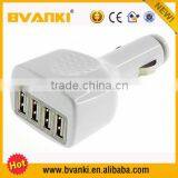 CE,ROHS,FCC Approved 4 Port Usb Car Charger,ODM/OEM Quick Deliver Power Sockets Mobile Accessories thumbnail-2