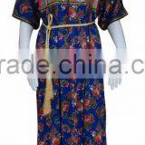 100% Rayon High Quality Latest Abaya Designs Dubai Abaya Whit Belt thumbnail-3