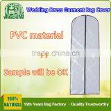 Clear PVC Material Garment Bag Cover/ Wedding Dress Garment Bag Cover thumbnail-3