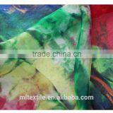 Chiffon Flower,colorful Flower for Dress Flower Design Printed Chiffon Fabric thumbnail-6
