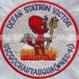 Racquet and Bottle 100% Custom Embroidery Badge Iron on Clothes thumbnail-6