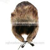 China Manufacture Wholesale Fur Hat/ Russian Style Fur Hat/ Russian Fur Hat Pattern thumbnail-1