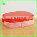 ~ FDA Safe 3-compartment Plastic Bentolunch Box / Food Container for Kid