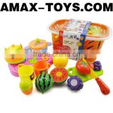 veg-7612282 toys vegetable Children emulational pretend toys fruit and vegetable set (basket version)