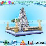 Tropical Inflatable Mountain Climbing,kids Inflatable Rock Climbing Walls