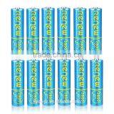 RENEW Brand NiMH AA 2800mAh Ready-To-Use AA Rechargeable Batteries 12 Pack thumbnail-1