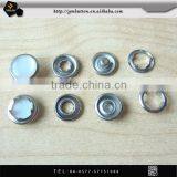 Metal Five Parts Prong Spring Snap Button
