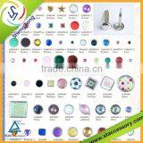 Hot Selling Brads Pearl Fabric Epoxy Flower Etc.brads Scrapbooking 16ga Brad Nails thumbnail-1