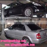 Simple Smart Tilt Home Garage Double Parking Car Lift thumbnail-1