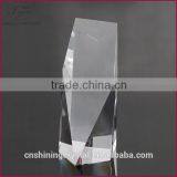 3D Lasered Crystal Blank Block thumbnail-1