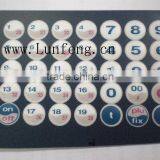 Embossed Membrane Keypad With Transparent Window thumbnail-1
