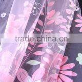 Hot Selling Red Sunflower Print Curtain/print Window Curtains
