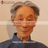Highly-simulated silicone wax figure of modern people