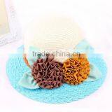 Fashion Women Ladies Hats Cool Summer Mini Straw Hats to Decorate thumbnail-5