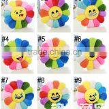 Wholesale Sunflower Plush Emoji Pillows Decorative Sofa Cushion thumbnail-6