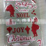 M-P005 Merry Christmas Glitter Pvc Sticker,removable Sticker Paper,pvc Sticker Paper thumbnail-3