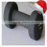 Christmas Carnival Best Price Wholesale Rubber Coated Dumbbell Female Use Matte Glossing thumbnail-5