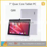 7 Inch Android Tablet Allwinner A33 1024*600 Android Tablet PC With 8GB ROM thumbnail-1