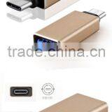 100% Genuine Metal Head USB 3.1Type C Male to USB 3.0 Female Data Adapter Converter OTG thumbnail-1