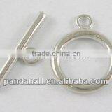 Jewellery Toggle Clasps, Copper, Platinum Color(EC009)