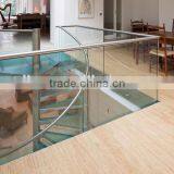 Modern Spiral Staircase With Glass Treads and Glass Railings thumbnail-2