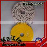 100mm Diamond Floor Resin Hand Polishing Pads for Stone Grinding thumbnail-4