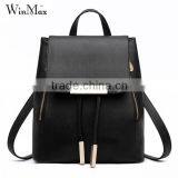 Girls PU Leather Shoulder Bag Cheap High School Backpack
