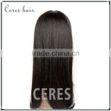 long silky straight mongolian hair kosher wig natural hair wig at cheap price