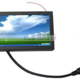 7 inch 16:9 touch screen monitor for machine, open frame metal case.USB VGA input monitor.