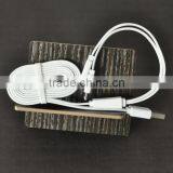 Hot Sale High Speed 2 in 1 Flat Noodle USB Date Cable For IOS 8 Pin & Android thumbnail-5