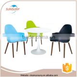 Popular simple design modern cheap dining tables with chairs
