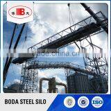 Roof Grain Chain Conveyor for Steel Silo With Catwalk for Supporting