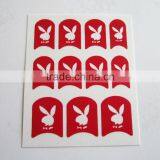 Wholesale DIY Reusable Hearts Nail Art Stencil Hollow Out Nail Designed Template thumbnail-3