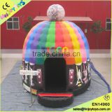 Kids disco dome inflatable bounce house inflatable disco dome for sale