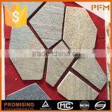 Outdoor Floor and Wall Use Chinese Yellow Cheap Slate Tile