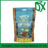 New Products 2016 Customized Printed Clear Window BOPP Plastic Stand up Pouch With Zipper for Dog Food Packaging thumbnail-3