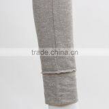 F5W30186 Newest Style Contrast Waistband Grey Sweatpants For Girls thumbnail-6