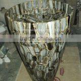 Banded Semi Precious Stone Agate Sink