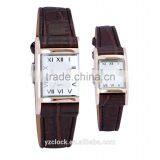 Rectangle Couple Wrist Watches thumbnail-1