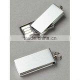 Premium Mini Silver Swivel USB Flash Memory Drive 16GB,hot Shape Usb Flash Drive thumbnail-1