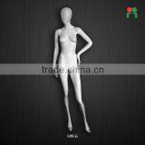 Fashion Female Mannequin Plus Size for Diaplay Mannequin With Egg Head Oem Female Foot Dummy Doll HM-6 for Display thumbnail-1