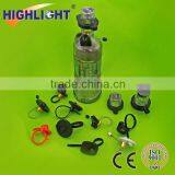 B004 Anti-theft Round Magnectic AM Metal Bottle Tag Security Cable thumbnail-1