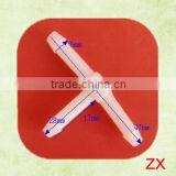 PVC Flexible Hose Connectors PE Y Fittings