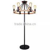 Vintage Industrial Circle Floor Light thumbnail-2