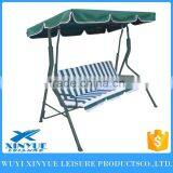 Three Seat Garden Swing Bench Balcony Swing Chair thumbnail-3