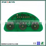 Semicircle single side LED PCB with OEM service