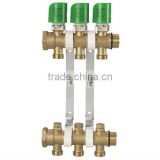 2014 Hot Selling Brass Water Manifold For Under Floor Heating System Menred Product, High Quality Manifold,Water Manifold,Bra