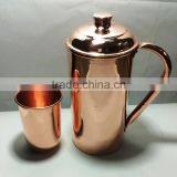 YOGA OM Pitcher Made of COPPER
